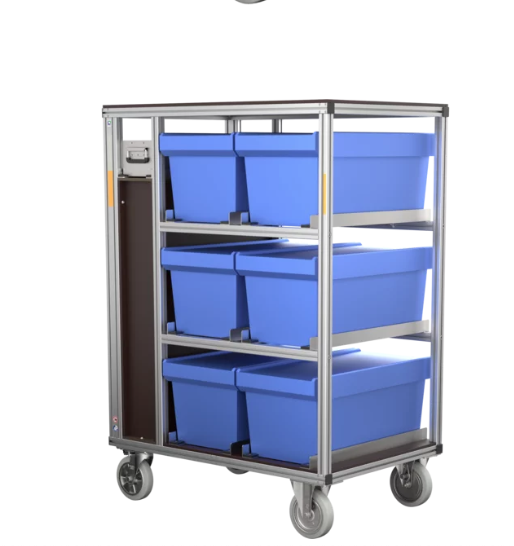 Rollcontainer Atemschutzgeräteboxen und Ersatzflaschen