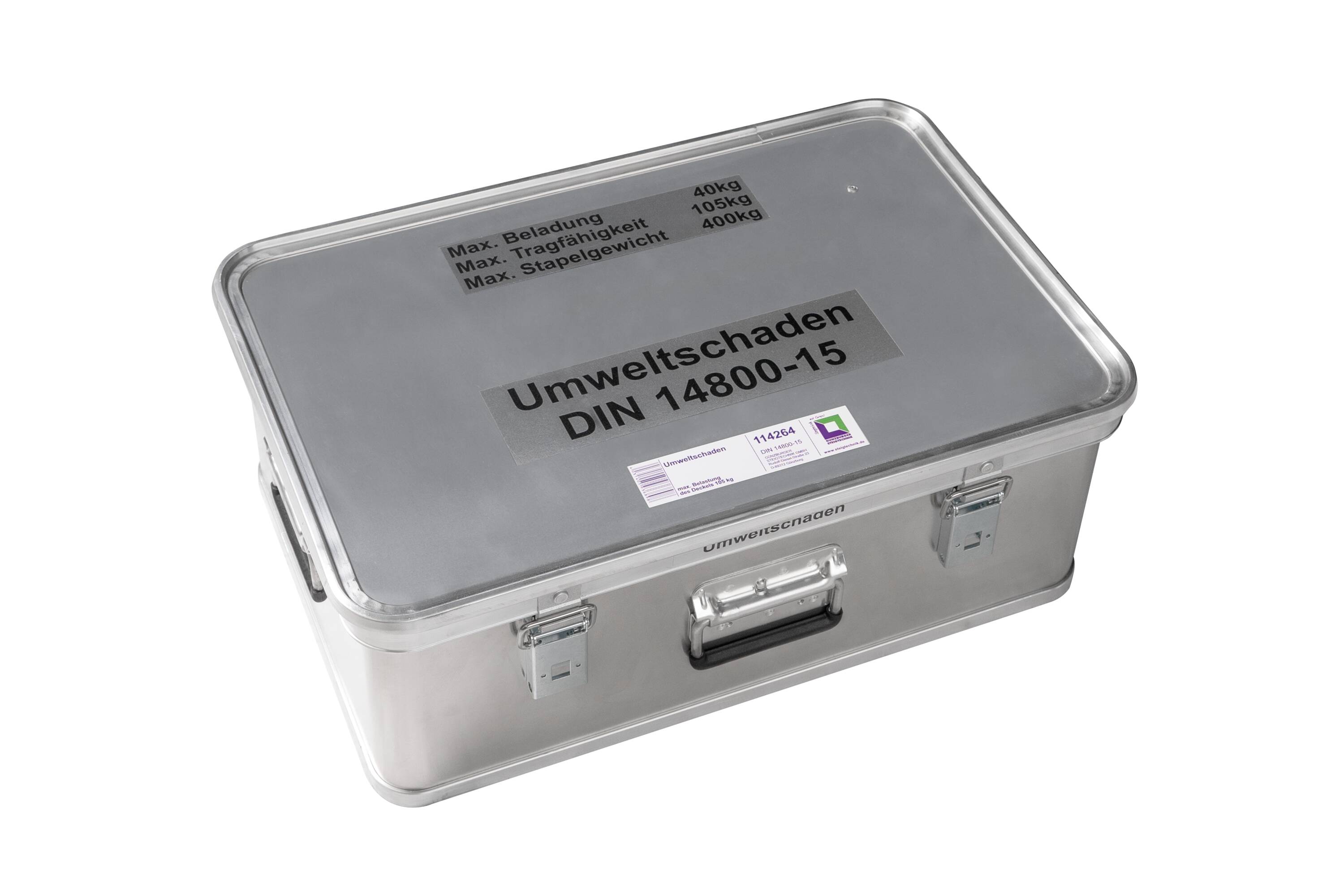 Kasten mit Inhalt "Umweltschaden" Größe 1
